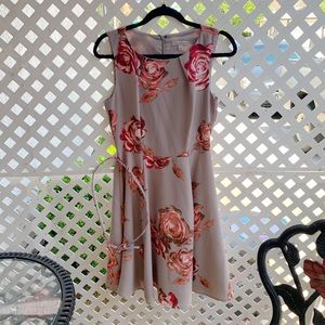 Eva Mendes Floral Dress